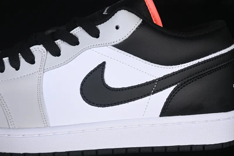 All categories Air Jordan Jordan series basketball shoes Air Jordan 1 Low Air Jordan 1 Low AJ1 Joe 1 white gray black hook low-top retro culture basketball shoes 553558-045
